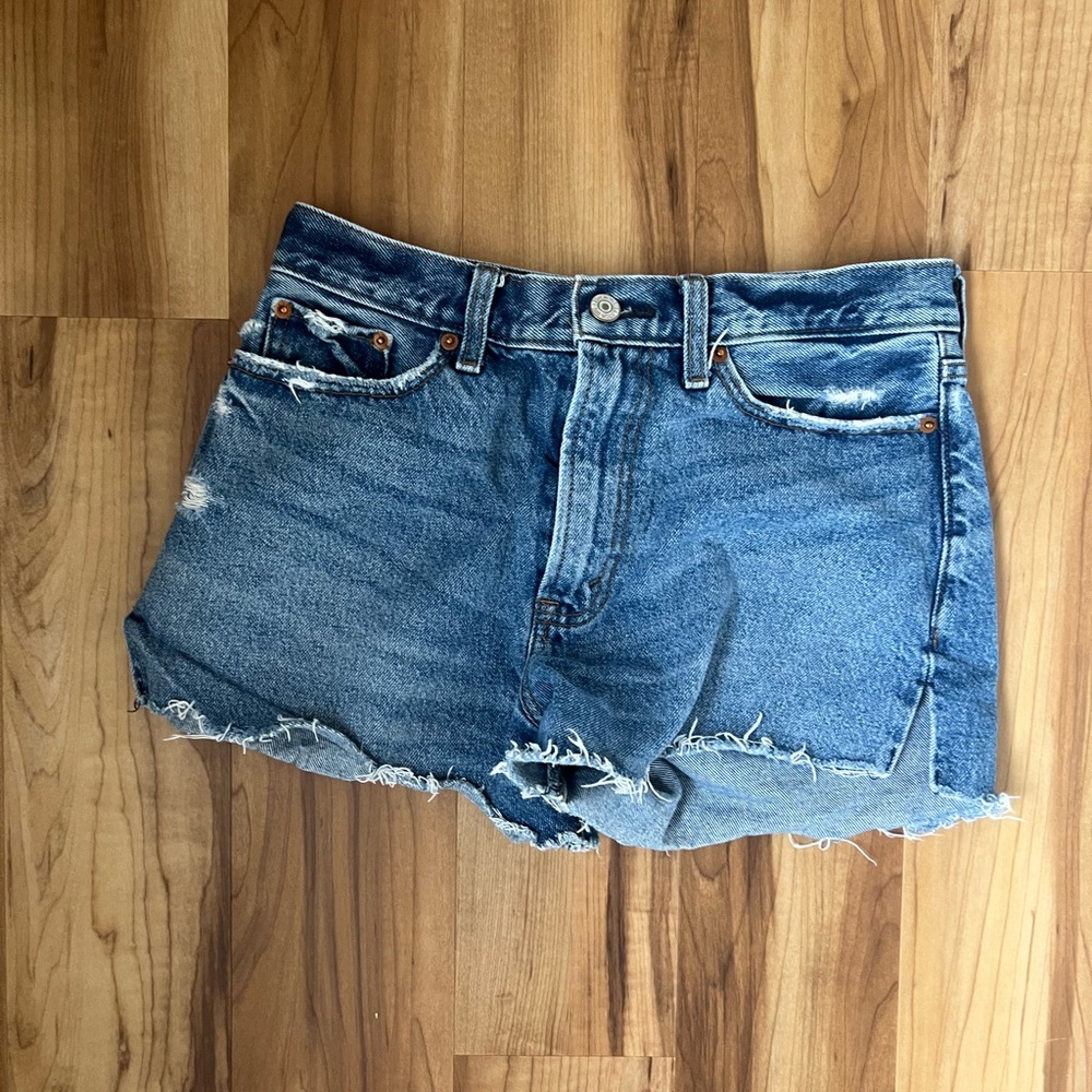 Abercrombie Blue Denim Women's Shorts